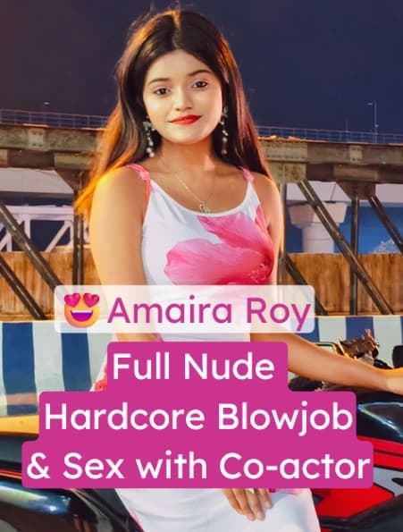Featured image for Amaira Roy Gives Hardcore Blowjob and Fucked by Co-actor in Leaked App Video
