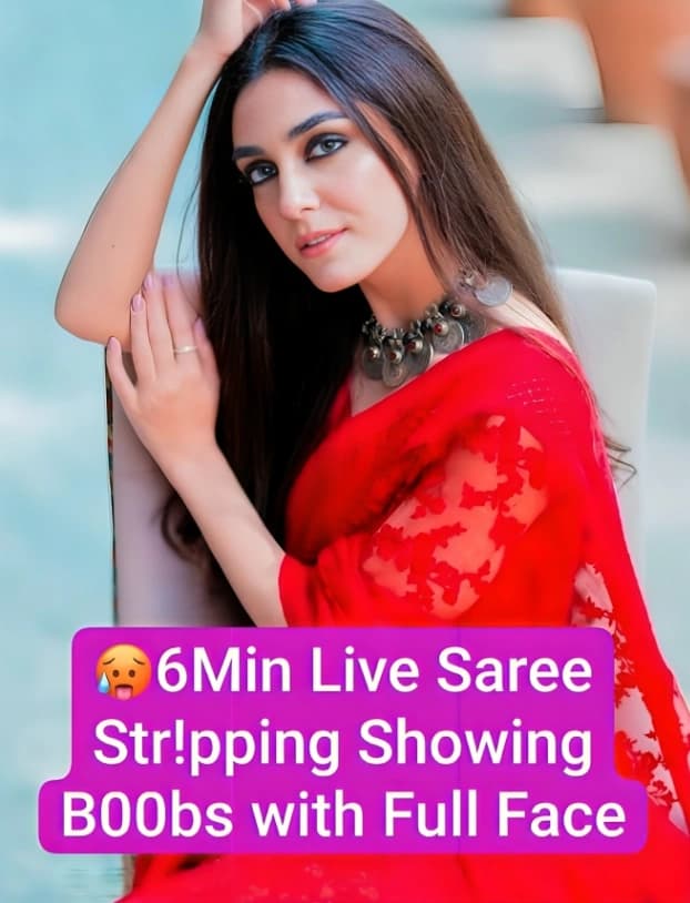 Featured image for Vaidehi Sizzling 6Min Livestream Striptease in Saree Exposing B00bs with Full Face
