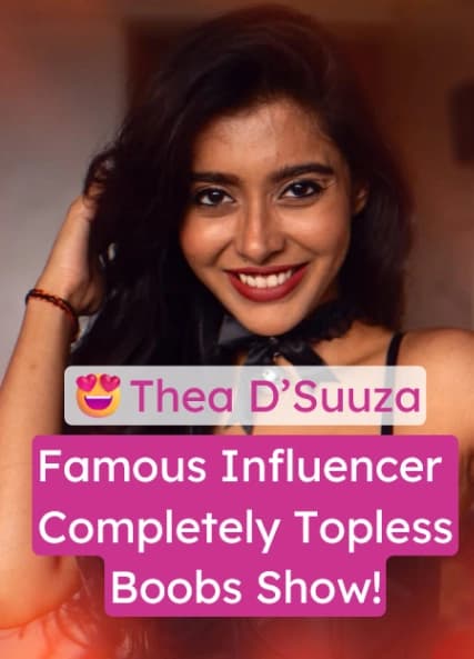 Featured image for Thea Dsuuza Goes Fully Topless and Plays with Her Tits